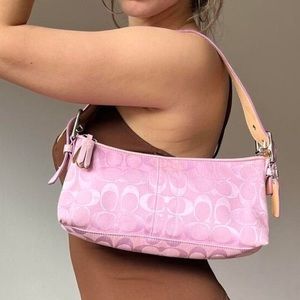 Y2K Classic Vintage Coach Baguette Bag